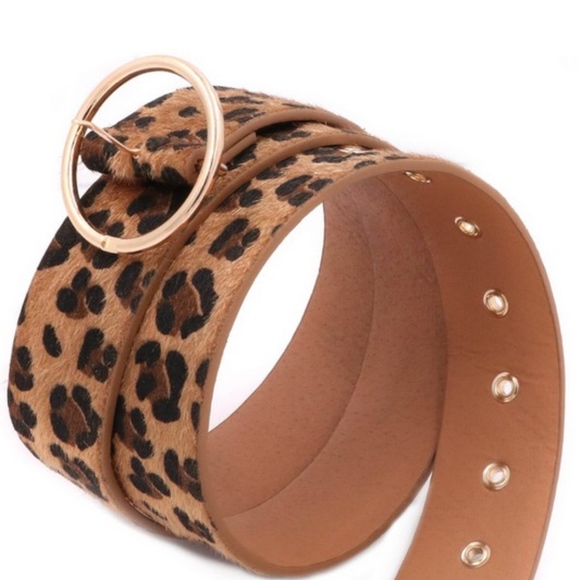 WILMA leopard Print Belt